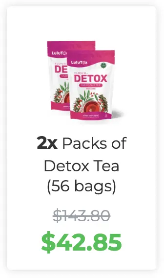 2xPacks of Detox Tea (56 bags)